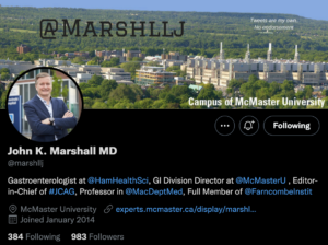 Dr. John K. Marshall (@marshllj)