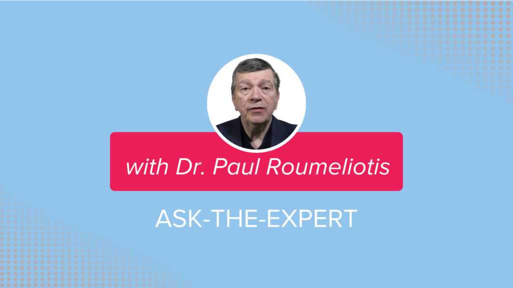 Dr. Paul Roumeliotis hosts an Ask-The-Expert session titled "Discussions on Vaccine Co-Administration"