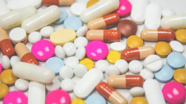 Various coloured pills